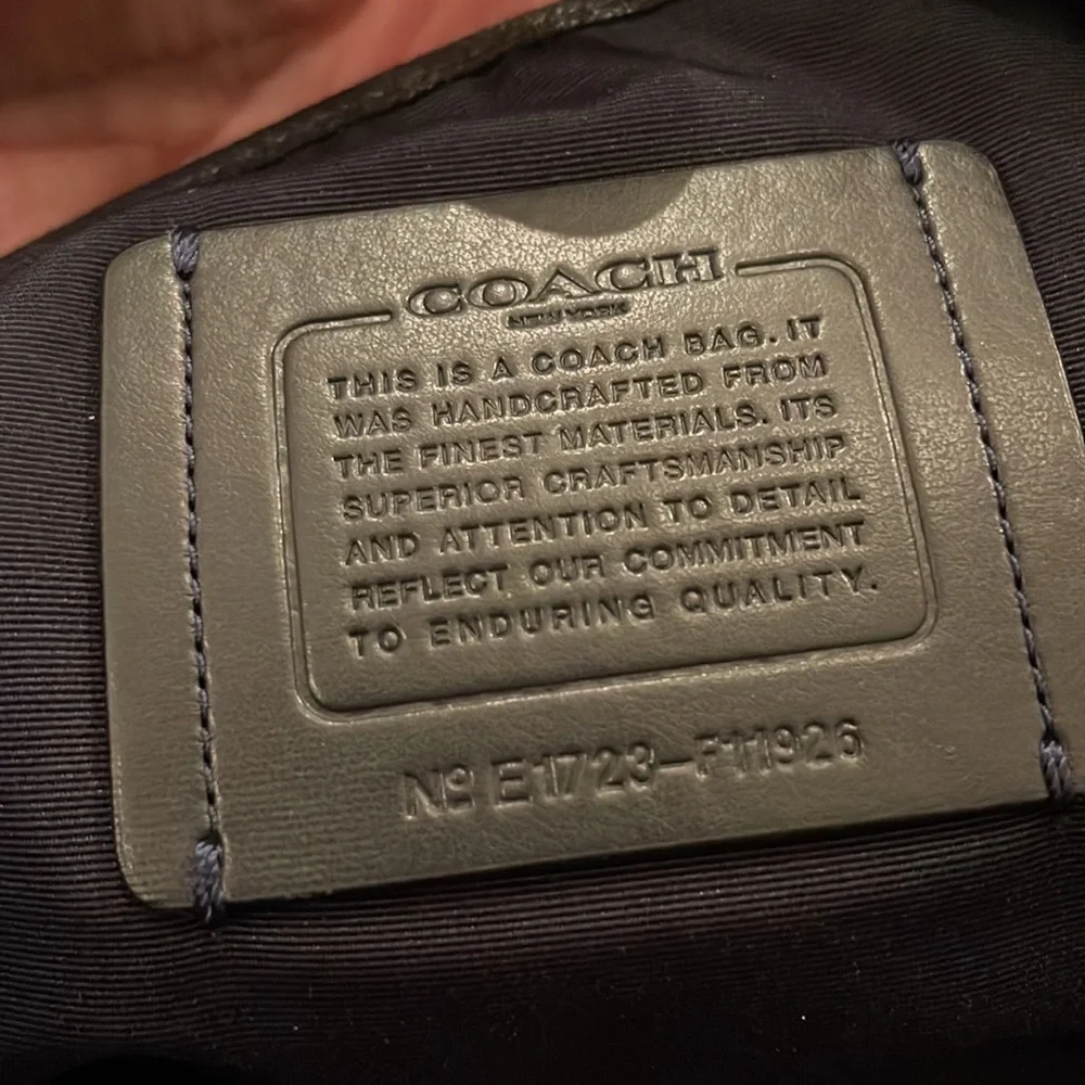Coach Cross Grain leather city zip tote - Picture 4 of 5